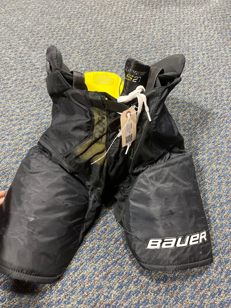 Junior Used Large Bauer Supreme S27 Hockey Pants