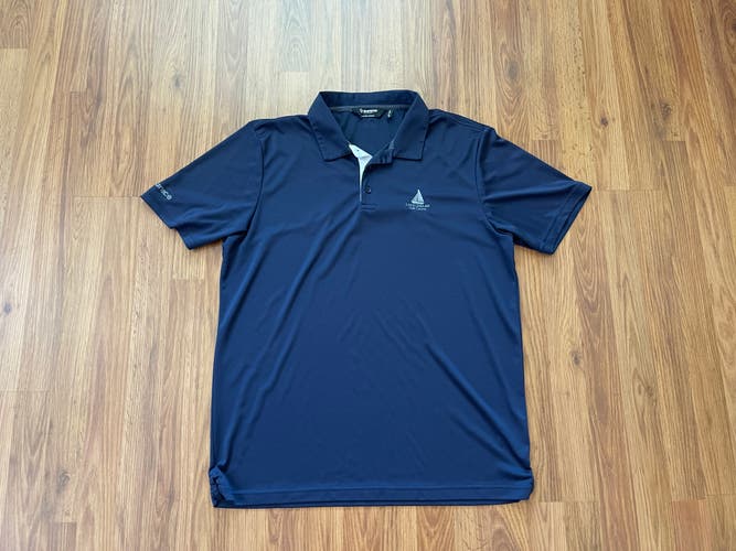 Lake Chelan Golf Course CHELAN, WASHINGTON Blue Sunice Size XL Polo Golf Shirt!