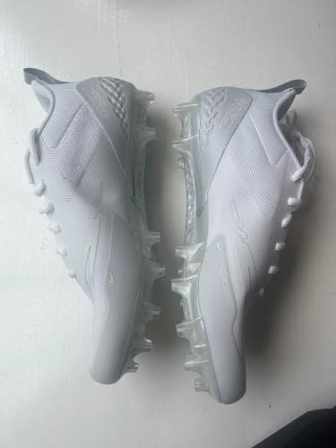 White Molded Cleats Low Top Alpha Huarache 8 Elite