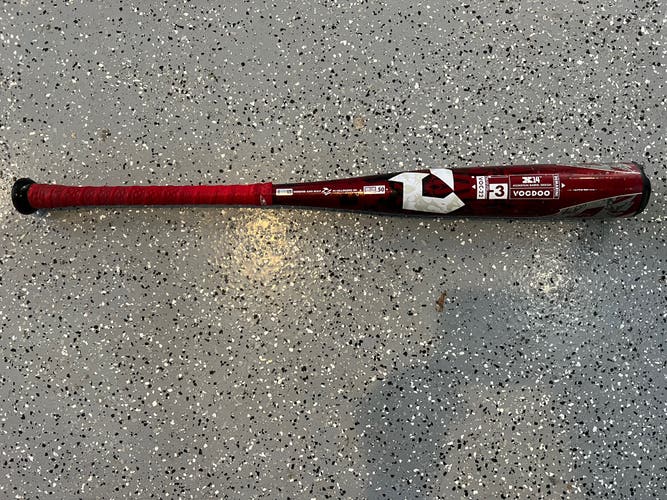 Used 2022 DeMarini (-3) 27 oz 30" 30/27 (-3) BBCOR Voodoo One Bat