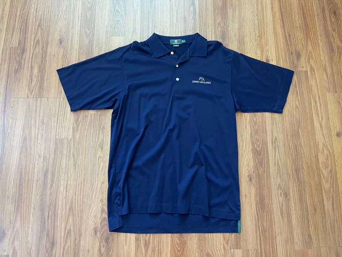 Desert Highlands Golf Club SCOTTSDALE, ARIZONA Blue Size Medium Polo Golf Shirt!