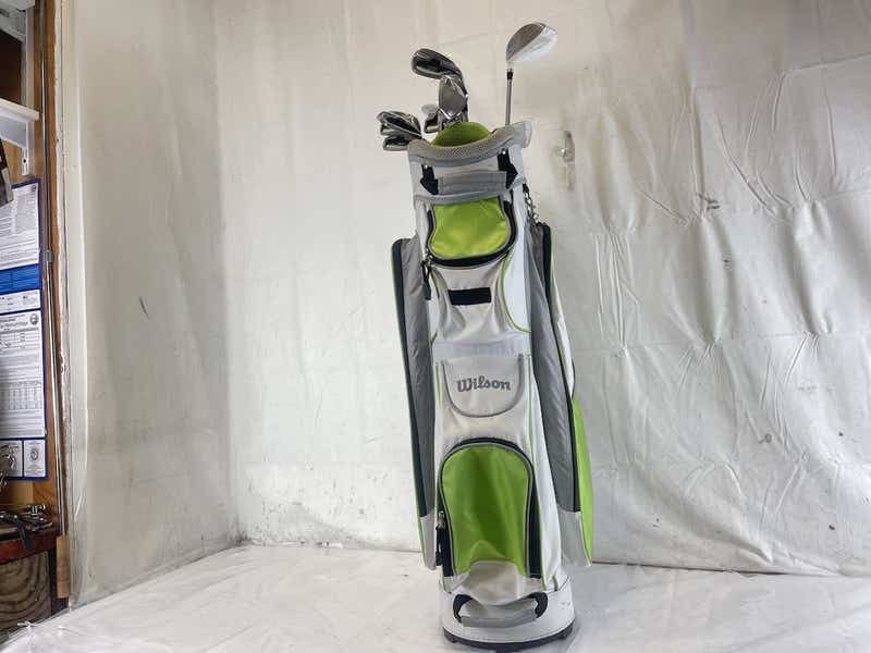 Used Wilson Tiara 9-piece Ladies Flex Graphite Shaft Women's Golf