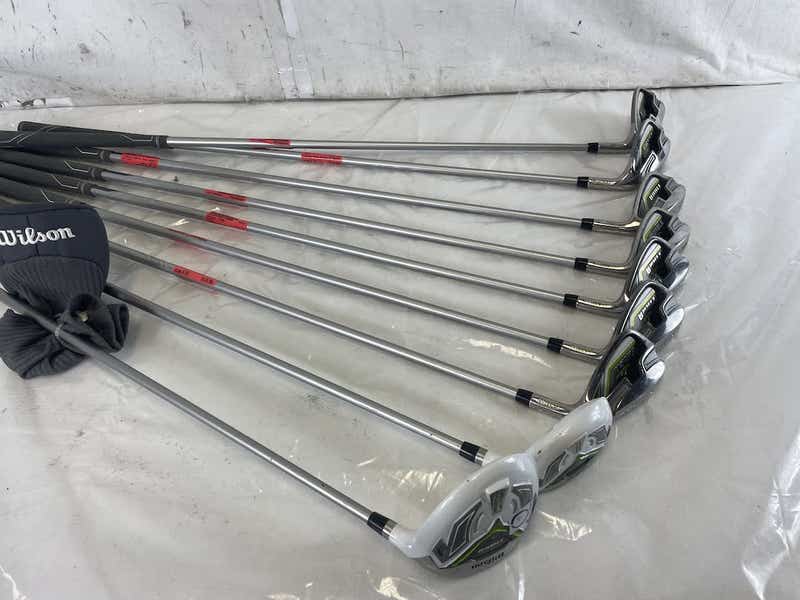 Used Wilson Tiara 9-piece Ladies Flex Graphite Shaft Women's Golf
