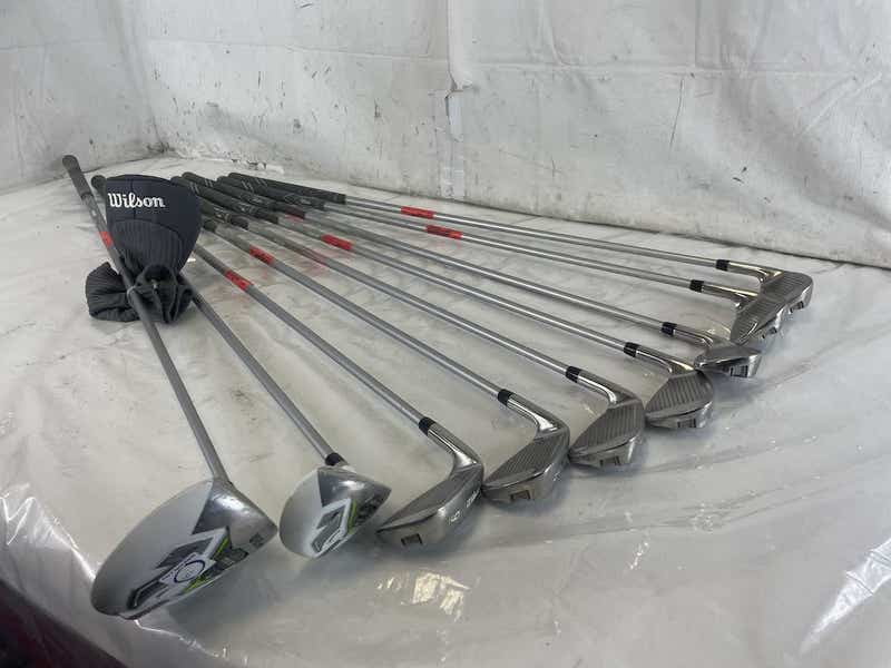 Used Wilson Tiara 9-piece Ladies Flex Graphite Shaft Women's Golf