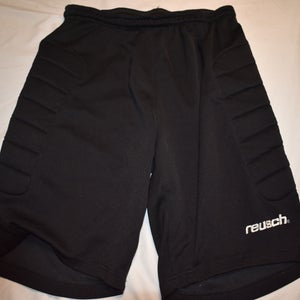Reusch Soccer Goalie Bottoms, Black, Adult Large