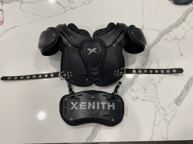 Youth Small Xenith Fly Shoulder Pads With Back Plate