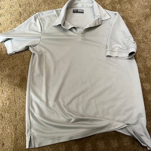 Callaway golf polo gray size small