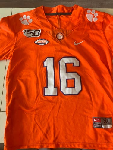 Authentic Nike Trevor Lawrence Clemson Jersey