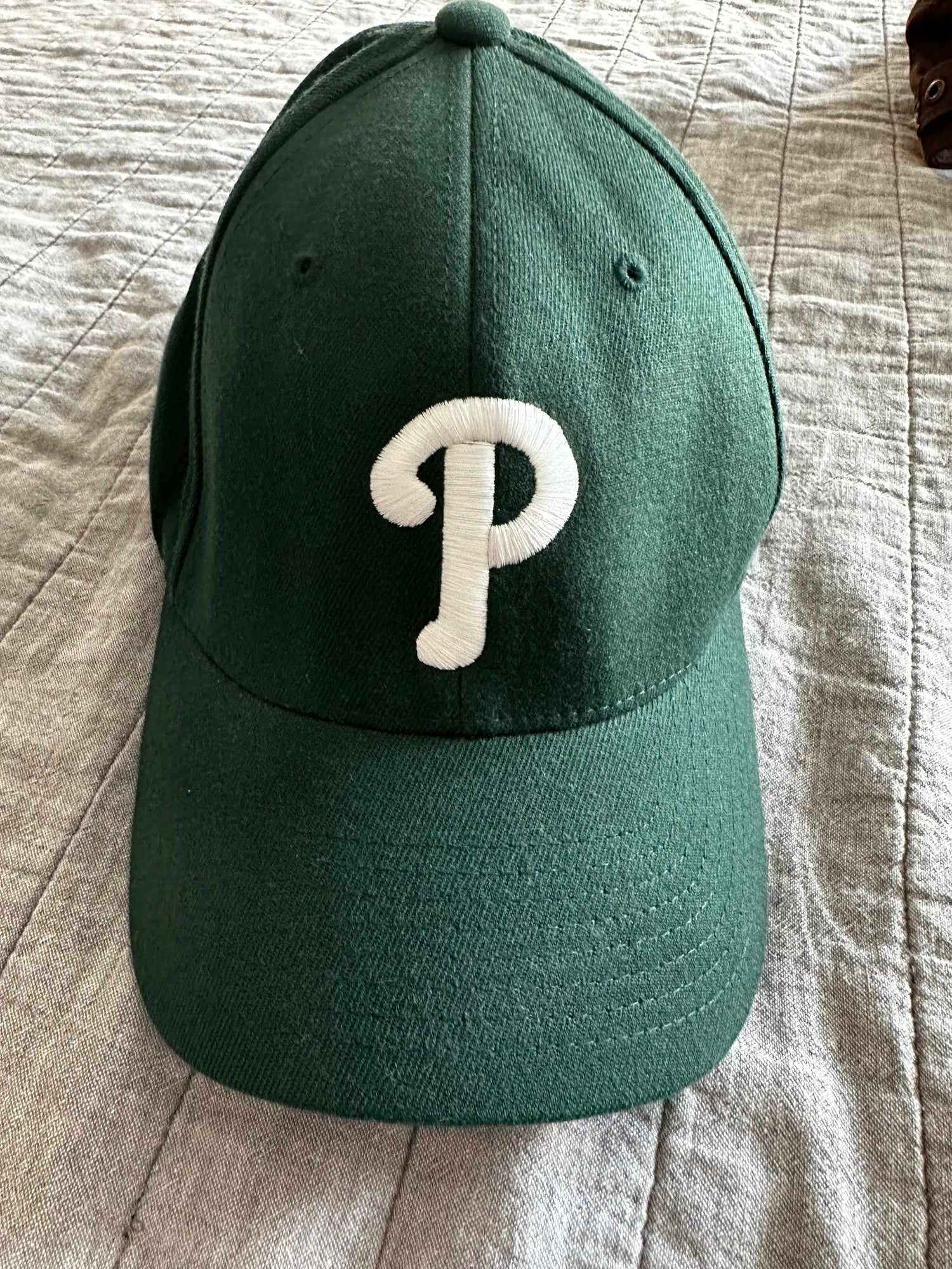 Adult Flat Brim MLB Replica Baseball Cap Various Philadelphia Phillies Home Team Trucker Hat Adjustable Licensed