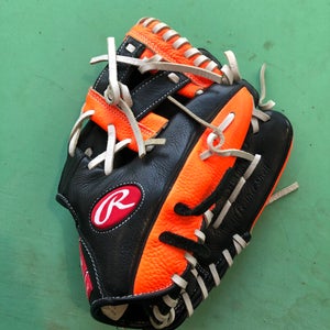 Used Rawlings RCS Right Hand Throw Infield Baseball Glove 11.25"