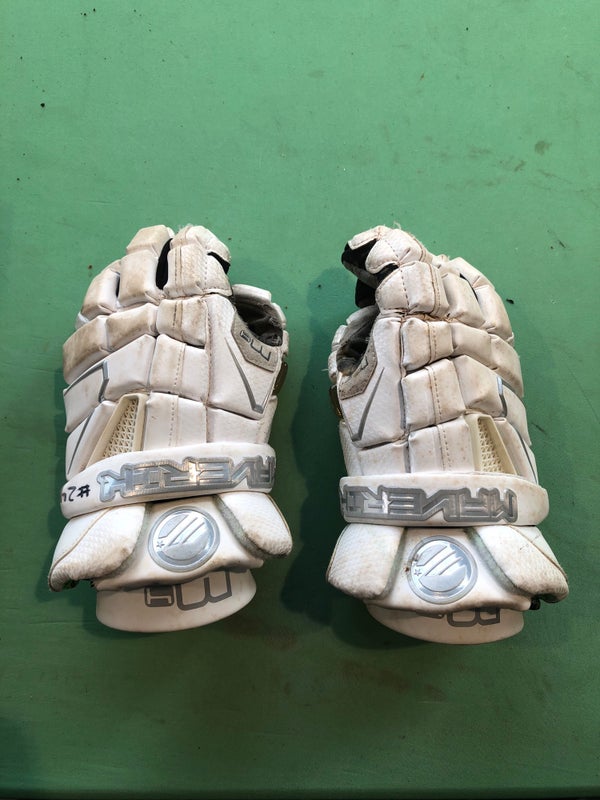 Used Maverik M4 Lacrosse Gloves 10"