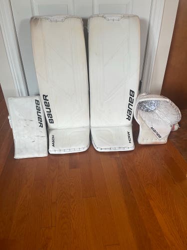 34" Regular Pro Stock Mach Goalie Full Set