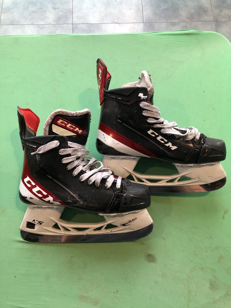 Used Senior CCM JetSpeed FT485 Hockey Skates D&R (Regular) 7.5