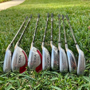 Used Adams Right Handed Idea a2 Os Iron Set