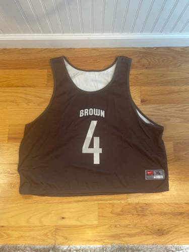 Brown Lax - #4, Used XL Nike Practice Jersey