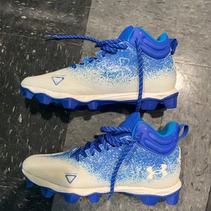 Blue Adult Used Men's 10.0 Molded Under Armour Cleat