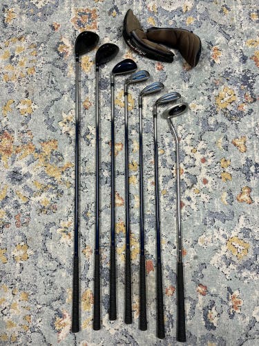 Used Left Hand 7 Pieces Bazooka Clubs (Full Set)