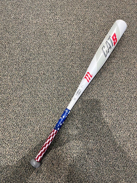 Used USSSA Certified Marucci CAT 8 Alloy Bat -10 21OZ 31"