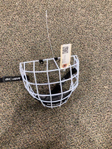 Used Small Bauer Cages, Visors & Shields