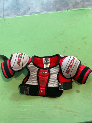 Used Youth Small CCM Top Prospect Shoulder Pads