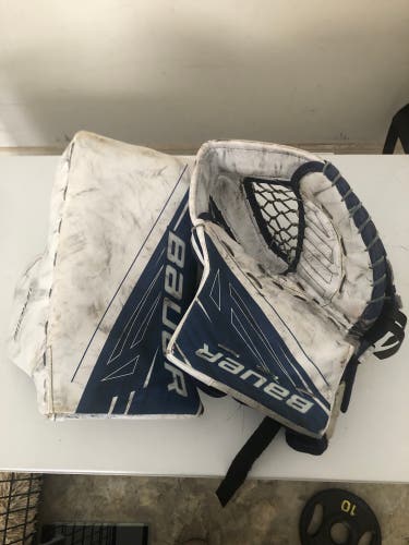 Bauer Supreme 1S Pro Goalie Glove Set