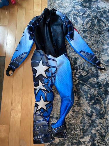 New Spyder Medium USA Race Suit FIS Legal