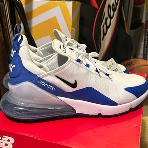 Nike Air Max 270 G Golf Shoes Blue White Men's Size 11.5 Spikeless CK6483-106
