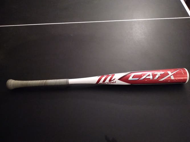 Used BBCOR Certified 2023 Marucci Alloy CAT X Bat (-3) 28 oz 31"