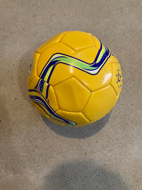 Yellow/Blue/Green Soccer Ball