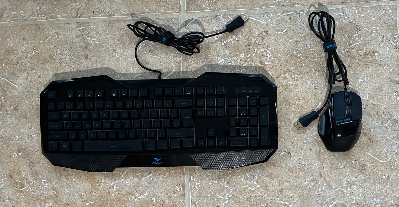 Gaming Mouse and Keyboard Combo - AULA