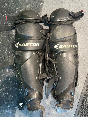 Used Youth  Easton Catcher's Leg Guards