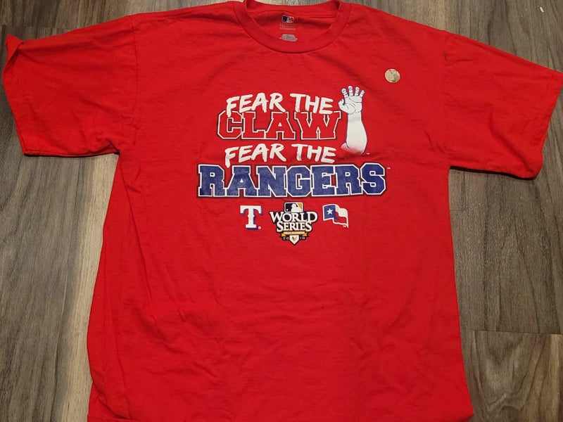 Texas Rangers 2010 World Series Shirt, Tag Size Large