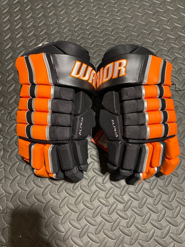 New Warrior 14" Alpha FR Pro Gloves Black / Orange