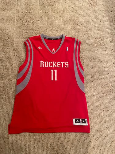 Red Adidas Yao Ming Houston Rockets Jersey Adult XL