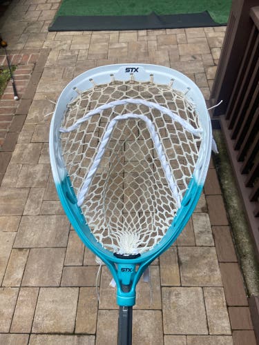 Barely Used Teal Eclipse 2 - Pro Strung W/ ECD Impact Mesh