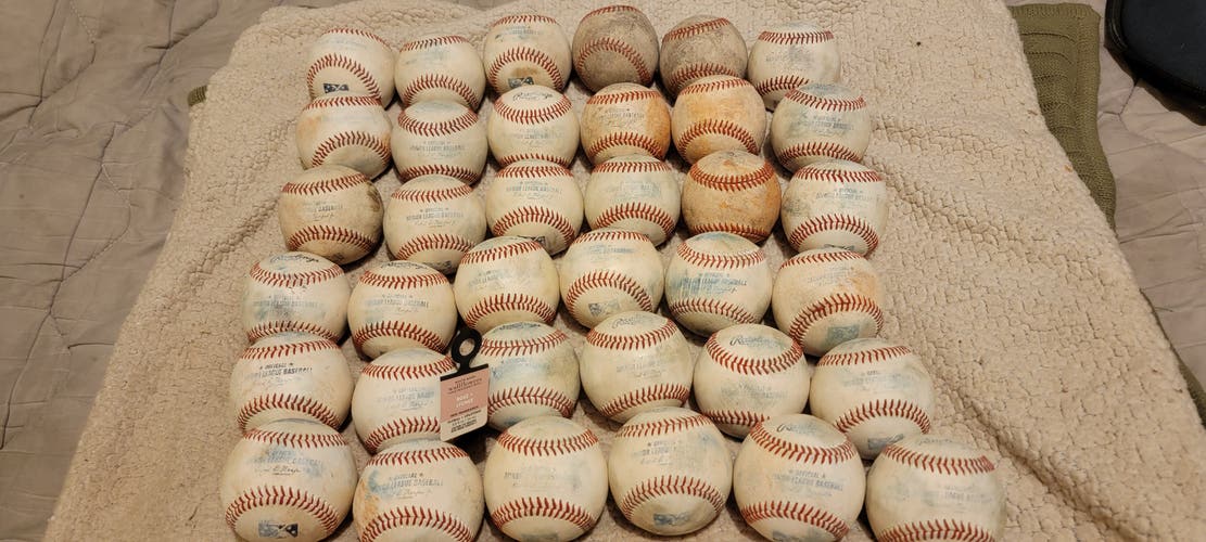 Used Rawlings Official Minor League Baseballs 36 Pack (3 Dozen)
