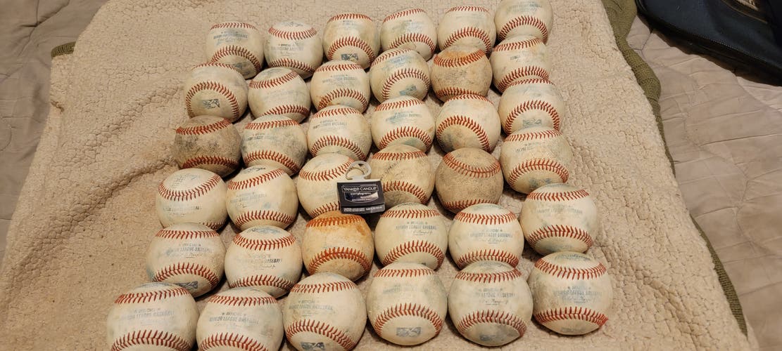 Used Rawlings Official Minor League Baseballs 36 Pack (3 Dozen)