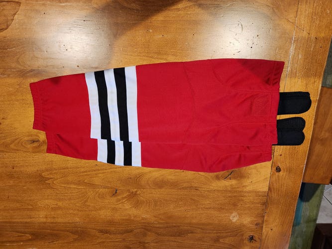 Red Senior New Large Socks Nylon