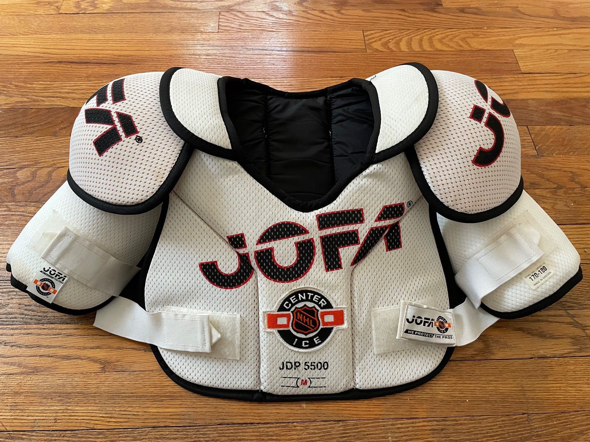 NHL Pro Stock Jofa 3500 Shoulder Pads Size 6 (XL)-Team Stock (Used) – SIG  Hockey