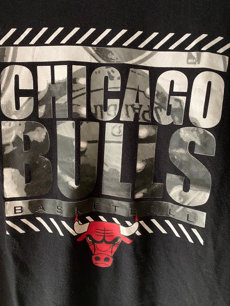Adidas Men Chicago Bulls Sign Up Retro Tee (black)