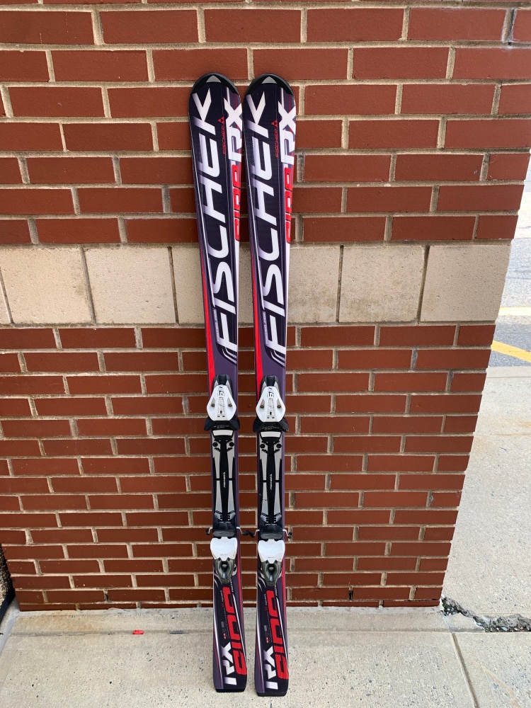 Used Fischer RX (165 cm) Skis with Bindings