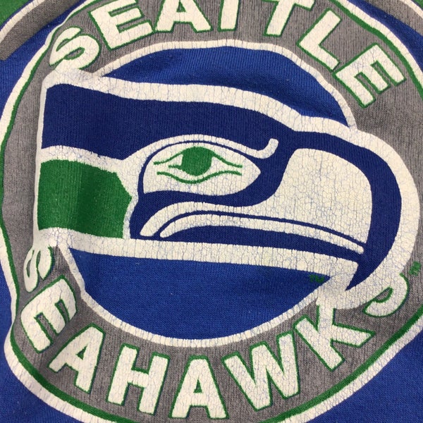 CustomCat Seattle Seahawks NFL Crewneck Sweatshirt White / XL