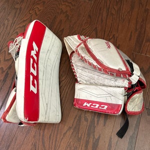 CCM Extreme Flex II 760 Goalie Glove & Blocker Regular Junior