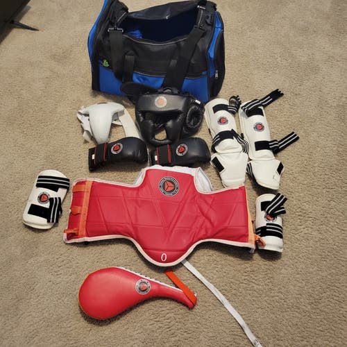 Used Kids Martial Arts Training Set
