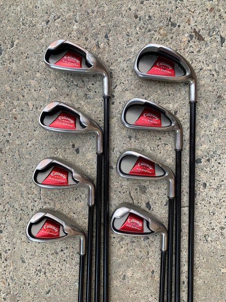稀少品！Callaway BIG BERTHA IRON アイアン8本セットSR 稀少品！Callaway BIG BERTHA IRON アイアン8本セットSR