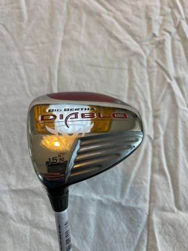 Men's Left Hand Stiff Flex 15 Loft Big Bertha Driver