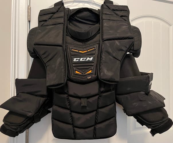 Used Large CCM AB Pro Goalie Chest Protector Pro Stock