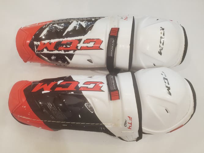 Used CCM Jetspeed FT4 pro Shin Pads 13"