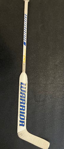 Used Senior Warrior Regular Custom Pro Goalie Stick 27" Paddle Pro Stock