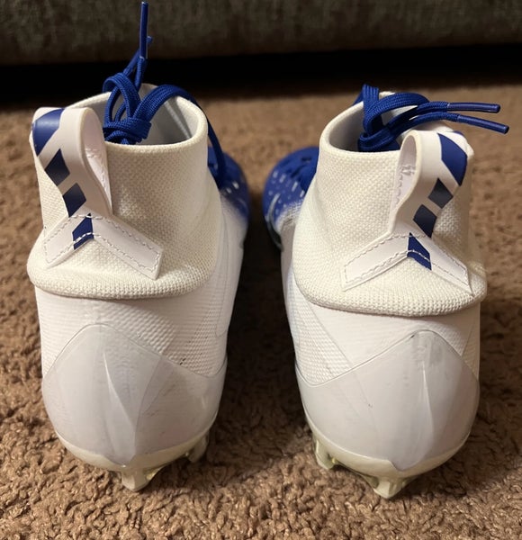 Nike Vapor Untouchable Pro 3 Blue White Football Cleats AO3021-145